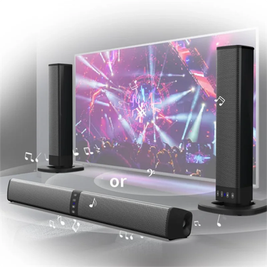 Powerful Soundbar Sound Radio Blaster Bar Audio TV PC Computer Subwoofer Wireless Home Theater Speaker_voghion.com