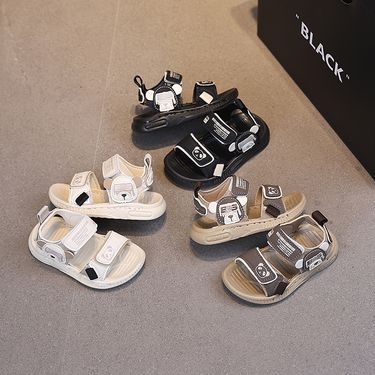 Children's Shoes Summer New Children's Sandals Baby Beach Shoes Soft Sole Boys 1 3 Years Old Baby Shoes Open Toe Sandals_voghion.com
