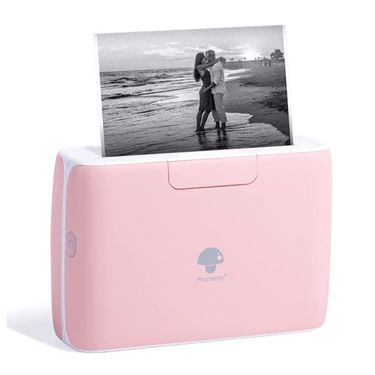 M04S Thermal Printer Support 4 Inch Printing Width 300dpi Bluetooth Inkless Printer(Pink)_voghion.com