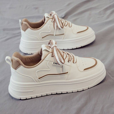 2025 Fashion Platform Running Women Tennis Running Shoes Woman Walking Chunky Sneakers White Casual Vulcanized Shoes 35-40_voghion.com