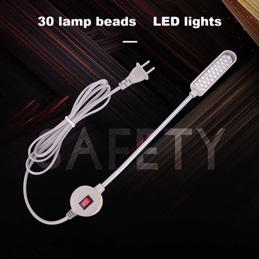 30 LED Lamps Sewing Machines Accessories For Garage Work Indoor Super Light Bright Room Clothing Multifunctional Flexible Lathe_voghion.com