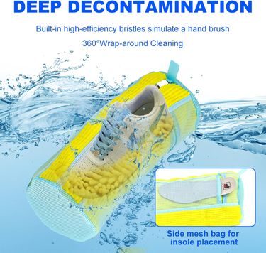 Shoe Washing Bags For Washing Machine – Durable Shoe Washing Machine Bags For All Shoe Types Sizes 2PCS_voghion.com