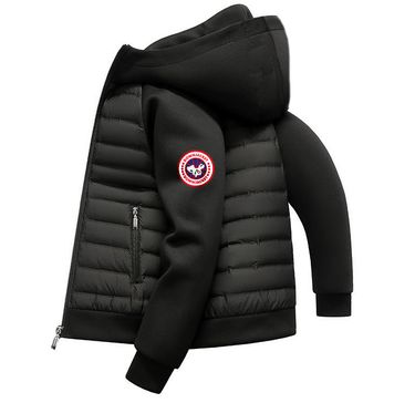 Men's Circular Map Print Quilted Jacket - Lightweight Winter Coat With Geographic Pattern, Streetwear Outerwear_voghion.com