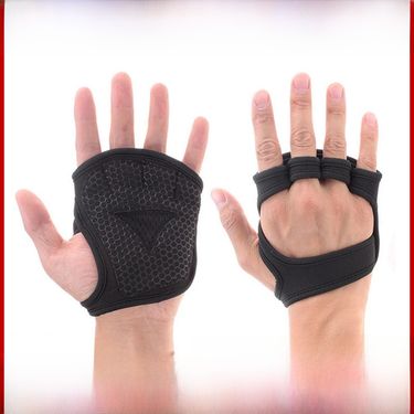 Men's and women's fitness rolled iron cotton equipment training spinning anti-slip anti-callus breathable weightlifting gloves_voghion.com