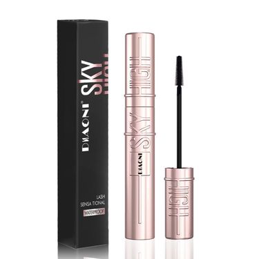 Sky-high Mascara Waterproof Thickening Slim Curling Silicone Brush Mascara_voghion.com