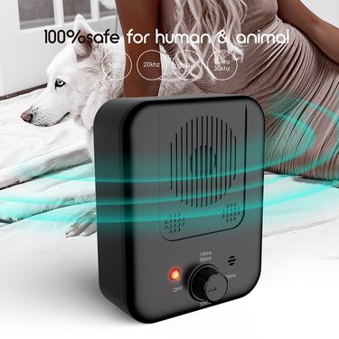 Outdoor Repeller Bark Stopper Anti-Bark Anti-Noise Ultrasonic Dog Trainer_voghion.com
