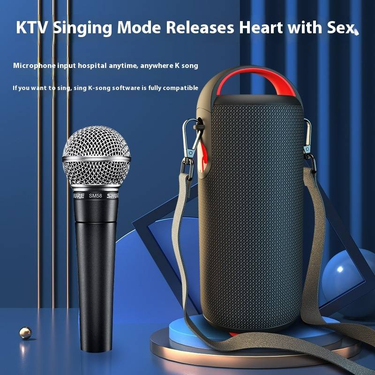 Wireless Bluetooth Speaker - Portable Bass Booster With Waterproof Design For Outdoor & Home KTV_voghion.com