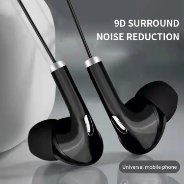 3.5mm Universal Wired Headphones In-ear Headphones With Microphone For iphone 5 6 Xiaomi Huawei Mobile Phone Earphone Earbuds_voghion.com
