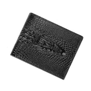 Crocodile genuine men's wallet genuine leather 2023 new top layer cowhide men's short leather wallet card bag gift mini_voghion.com