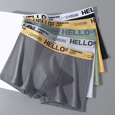 Men's Boxer Briefs - Ultra Soft Breathable Quick-Dry Underwear With No Show Seams & Moisture-Wicking Fabric (Multi-Pack, Assorted Colors & Sizes)_voghion.com