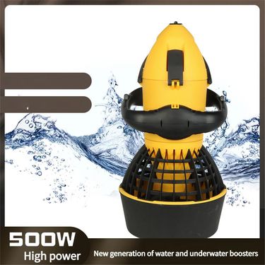 500W Lead-acid Submersible Brushed Brushless Motor Diving Equipment Underwater Thruster Lithium Battery Booster_voghion.com
