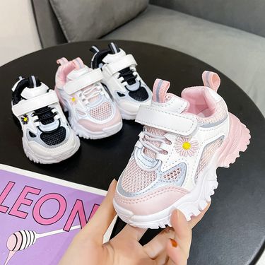 Kids Shoes Leak-proof single mesh children's sports shoes summer boys' shoes girls' shoes soft sole toddler shoes baby shoes baby shoes_viptrois.com
