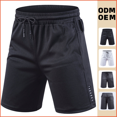 Men's mesh, loose, breathable, running pants, outdoor sweaty, basketball training shorts, summer_mkmklike.com