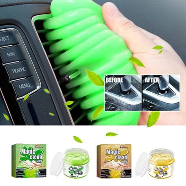 Car Cleaning Gel Car Interior Seats Water free Renovation Cleaning Portable Decontamination Artifact_voghion.com