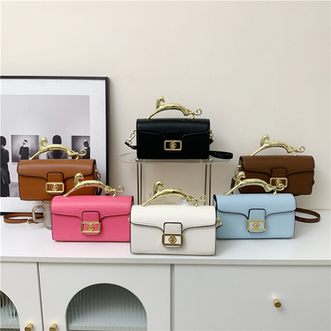Autumn And Winter New One Shoulder Crossbody Handbag Women's Bag PU One Shoulder Bag Shell Bag Popular Handbags_viptrois.com