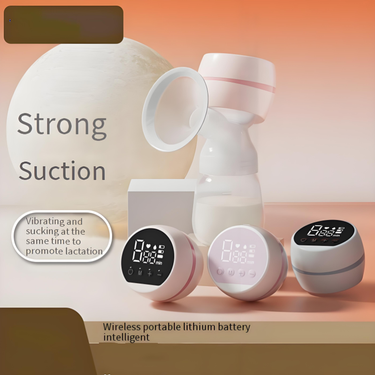 Breast Pumps Electric Breast Pump Intelligent Integrated Fully Automatic Large Suction Milking Machine Massage Comfortable Silent Breast Pump_voghion.com
