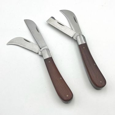 Outdoor Mushroom Folding Portable Multi-Functional Tool Dual-Use Grafting Curved Blade Double-Edged Sharp Electrician_voghion.com