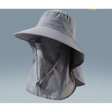 Men's, Summer Outdoor Hiking Full Face Mask, UV Protection, Fishing Sun Protection, Fisherman's Hat_voghion.com