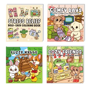 Tutu Fish Kids Coloring Book Set - 18x12cm Sketchpad For Early Education, Doodle & Drawing Practice, Gift For Boys & Girls_voghion.com