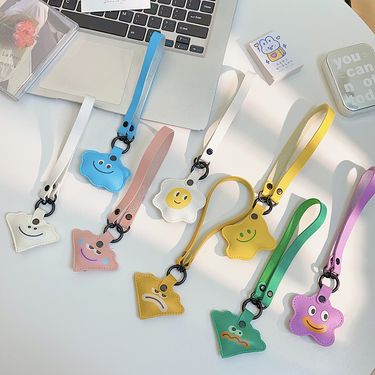Cartoon Leather High-End Couple Backpack DIY Cute Bag Keychain Pendant Accessories Factory_voghion.com