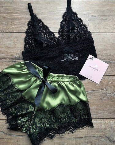 Women's Clothing pajamas lace pajamas underwear nightgown _voghion.com
