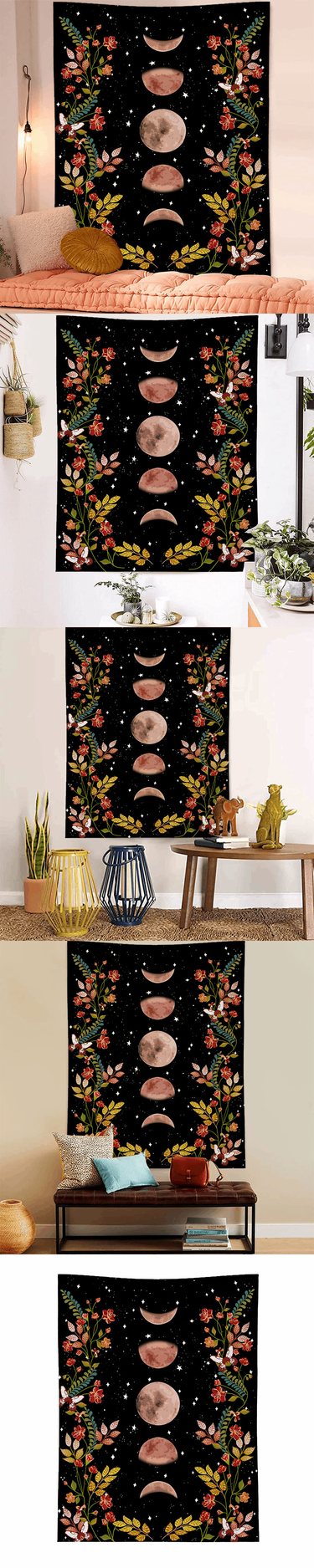 Flower live broadcast room background cloth background hanging cloth ins hanging cloth net red hanging cloth bedside_voghion.com