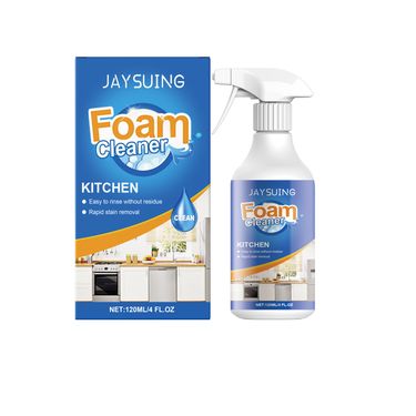 Jaysuing Kitchen Grease Foam Cleaner Kitchen Stove Top Cookware Cleaning Grease Polishing Cleaner_voghion.com