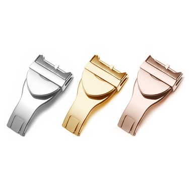 Watch Accessories Drop Buckle Stainless Steel Original Buckle Butterfly Buckle Spot Shipping 18mm_voghion.com