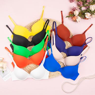 Women's Intimates Underwear Small Chest Gathered Adjustable Bra Comfortable Breathable Upper Support Anti Sagging Bra_voghion.com