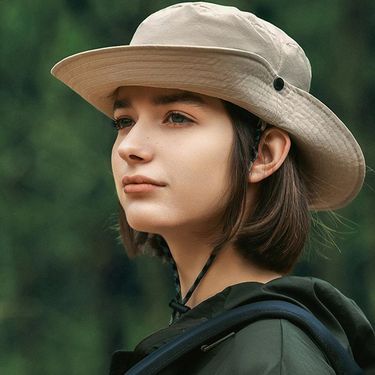 Fashion Summer Outdoor Uv Protection Men's Bucket Hats Waterproof Wide Brim Sun Breathable Adjustable Fishing Hat_voghion.com