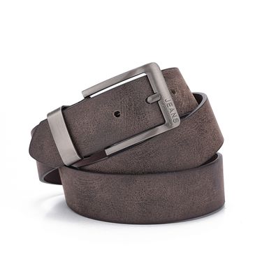 Handmade Genuine Leather Pin Buckle Trendy Young New Fashionable Versatile Belt For Men_voghion.com