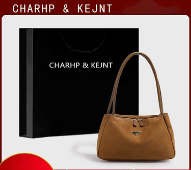 CHARHP&KEJNT new fashionable casual underarm with large capacity, high-end feel, versatile shoulder bag_voghion.com
