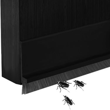 Door Bottom Sealing Strip, Special Windproof And Insect-proof Sound Insulation Strip For Household Silicone Bedroom Door Bottom Gap_voghion.com
