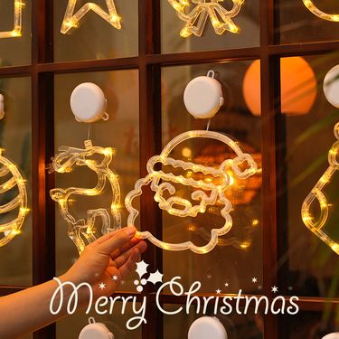 Christmas New Led Colored Lights Lighting Atmosphere Lights Holiday Lights Hanging Lights Decorations Hanging Ornaments_voghion.com