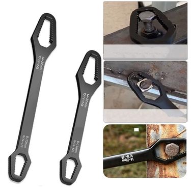 Universal Torx Wrench Self-tightening Adjustable Glasses Wrench Board Double-head Torx Spanner Hand Tools for Factory_voghion.com