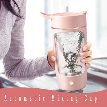 650ML Electric Shaker Cup Automatic Mixing Coffee Mug Usb Rechargeable Portable Mixer Cup Stirring Protein Shaker Bottle For Gym_voghion.com