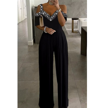 2023 spring and summer new women's wide-leg jumpsuit jumpsuit _voghion.com