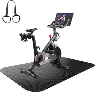 Carpet And Hardwood Floor Treadmill Indoor Equipment Exercise Fitness Mat, Stationary Bike Mat_voghion.com
