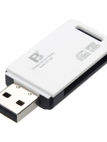 USB Reader Micro SD TF Two-in-One Recorder Camera Computer U Disk Memory Card_voghion.com