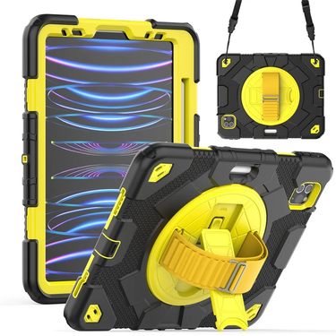 For Pro 11 2022 2021 2020 2018 Case Shockproof Kids Tablet Cover for iPad Air 4 4th 5 5th 10.9" Handle Shouldle_voghion.com