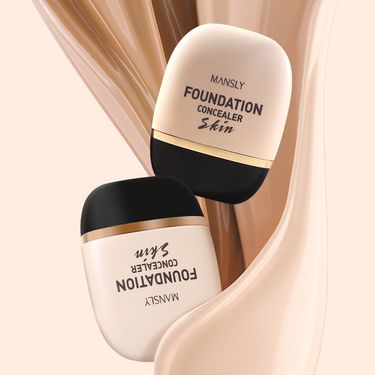 Face Foundation Special Popular MANSLY Concealer Liquid Foundation, Moisturizing, Light, Waterproof, Oil Controlling Concealer Foundation_voghion.com