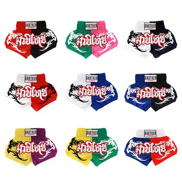 2025 New Boxing Shorts Fighting Training Clothing Martial Arts Clothing Multi Color Splicing Muay Thai_voghion.com