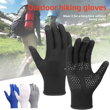 Outdoor Hiking Climbing Gloves Non-Slip Wear-Resistant Durable Cycling Single Pole Running Sports Gear Special_voghion.com