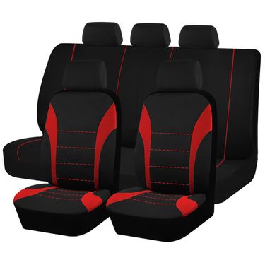Four seasons general purpose mesh cloth color car seat cover_voghion.com