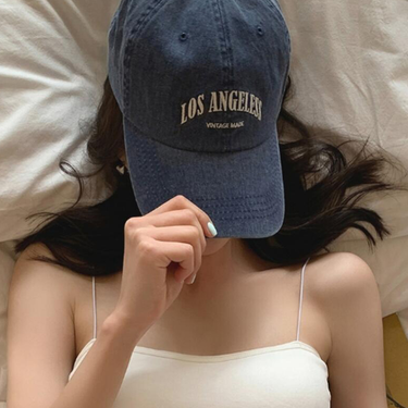 Retro Washed Cotton Baseball Cap Men Women Letter Embroidery Hip Hop Hat Unisex Spring Summer Adjustable Snapback Sports_voghion.com