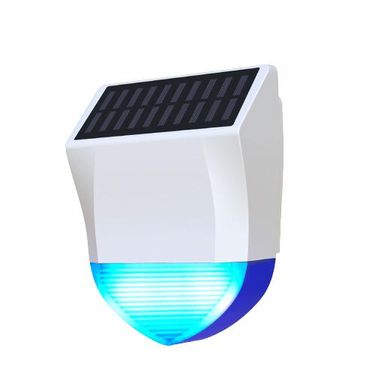 Tuya Smart Wifi Siren Alarm Bluetooth-compatible IPX5 Waterproof Outdoor With Solar And USB Power Supply Remote Control_voghion.com
