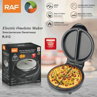 RAF deepened electric cake pan, pizza machine, pancake pan, double-sided heated frying machine, crepe maker, sandwich bread machine_voghion.com