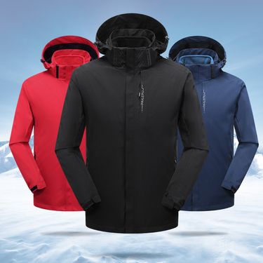 2024 New Outdoor Three-in-One Windproof Waterproof Jacket For Men Women, Autumn Winter Skiin And Mountaineerin_voghion.com