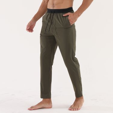 New Knitted Sports For Men: Loose, Straight, Multi Pocket Fitness Training High Elastic, Breathable, And Fast Drying_voghion.com