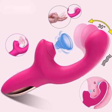 G Spot Vibrator 20 Speeds Clit Sucking Toy Dildo Adult Sex Toys Clitoral Stimulator Vibrating Finger Massager Dildos For_voghion.com